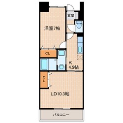 愛野駅 徒歩2分 2階の物件間取画像